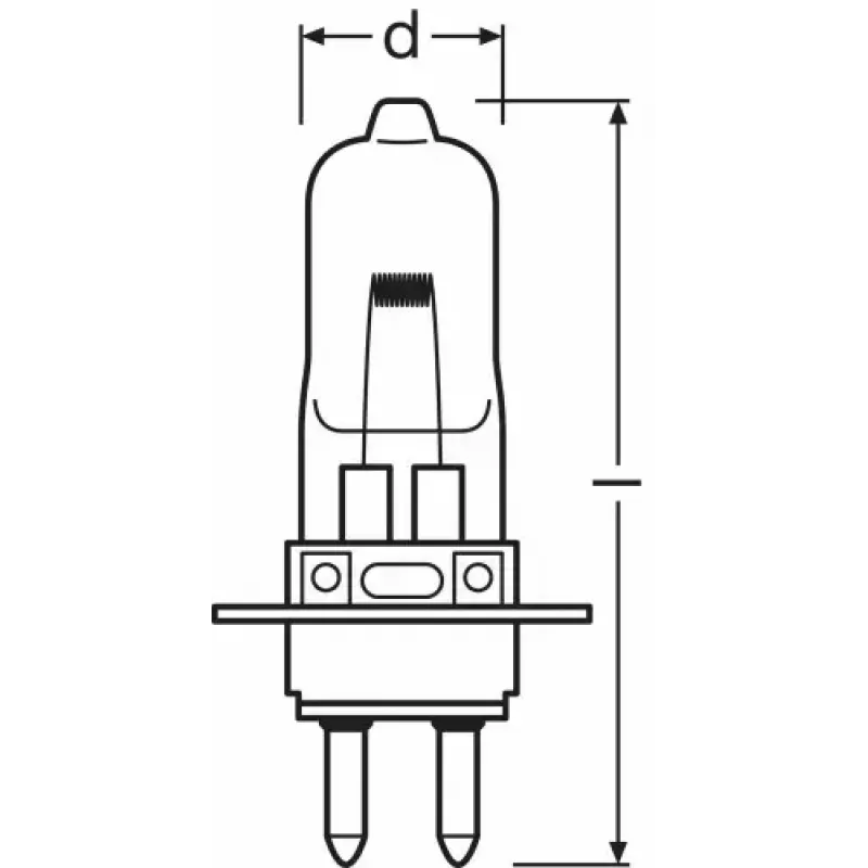 Halogénová žiarovka Osram 64260 30 W
