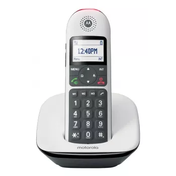Bezdrôtový telefón MOTOROLA CD5001 biely DECT 1,8 GHz, jedna mikrotelefónna jednotka