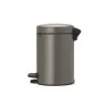 Odpadkový kôš Brabantia 113246 3 L okrúhly platinový