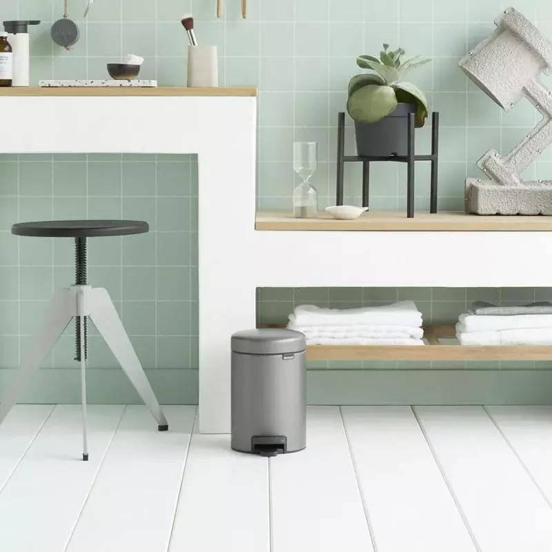 Odpadkový kôš Brabantia 113246 3 L okrúhly platinový