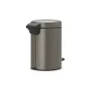 Odpadkový kôš Brabantia 113246 3 L okrúhly platinový