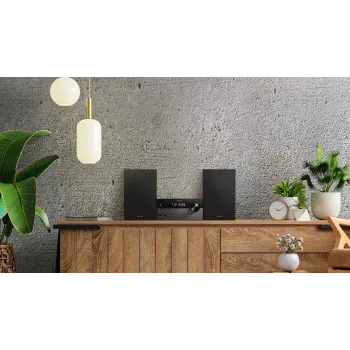 Philips TAM4505M2/12 domáci audio systém micro systém 80 W čierna, tmavosivá
