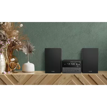 Philips 3000 series TAM3505M2/12 domáci audio systém Home Audio micro systém 20 W čierna