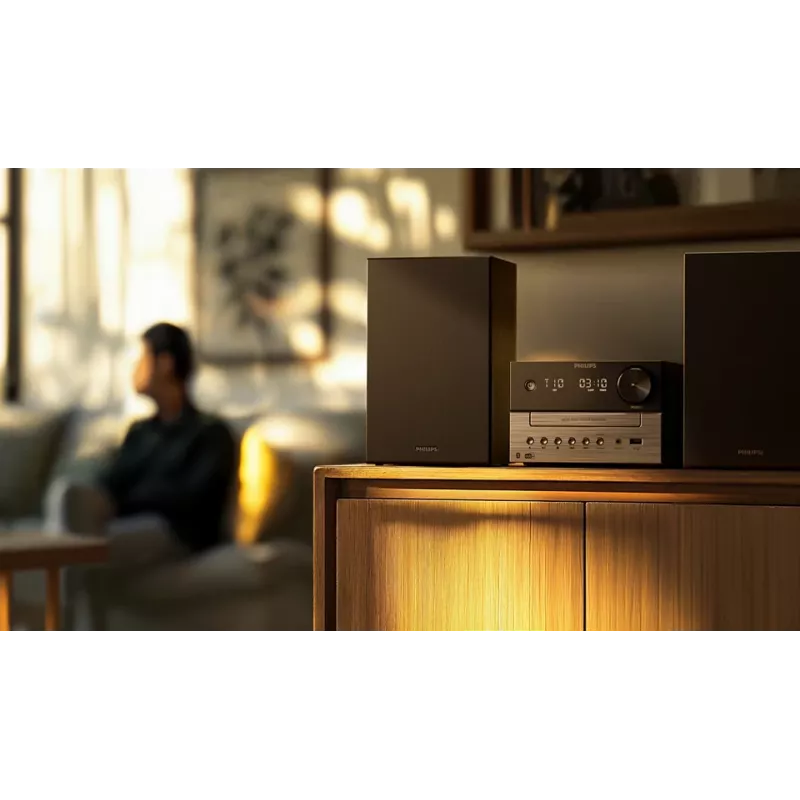 Philips 3000 series TAM3505M2/12 domáci audio systém Home Audio micro systém 20 W čierna
