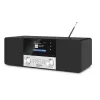 Digitálne rádio TechniSat DIGITRADIO 3 VOICE čierna strieborná