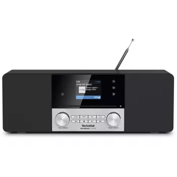 Digitálne rádio TechniSat DIGITRADIO 3 VOICE čierna strieborná