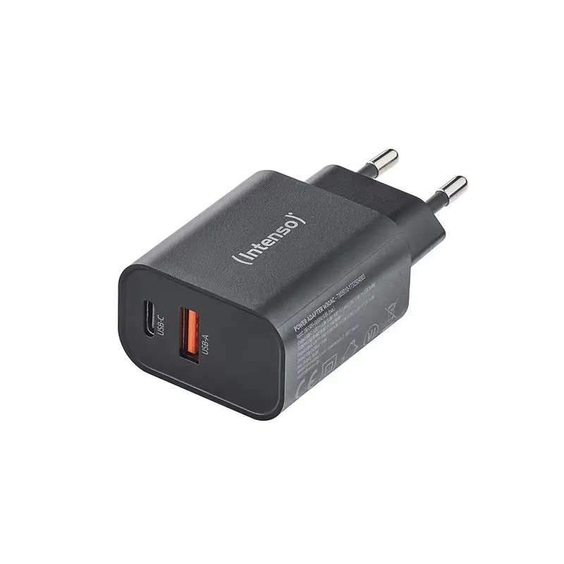Napájací zdroj Intenso W30AC 30 W USB-A USB-C čierny