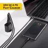 Napájací zdroj Intenso W30AC 30 W USB-A USB-C čierny