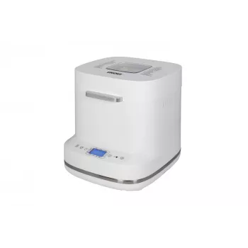 Automatický pekár na chlieb Unold Esge Backmeister Bernd 68120 — 550 W, max. hmotnosť chleba 1 kg, biela, plastové puzdro
