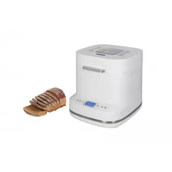 Automatický pekár na chlieb Unold Esge Backmeister Bernd 68120 — 550 W, max. hmotnosť chleba 1 kg, biela, plastové puzdro