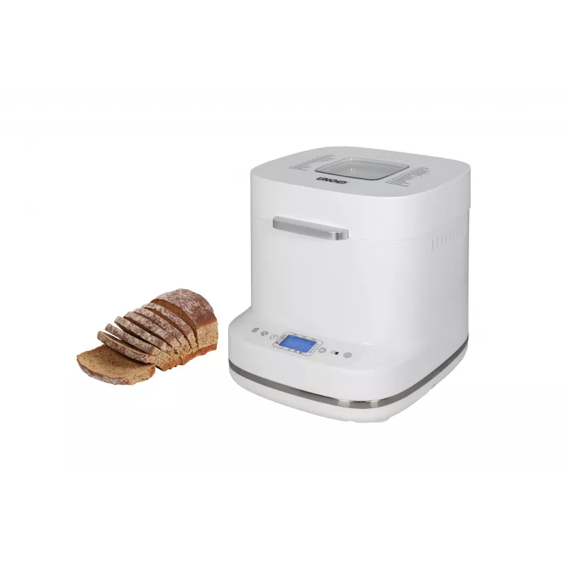Automatický pekár na chlieb Unold Esge Backmeister Bernd 68120 — 550 W, max. hmotnosť chleba 1 kg, biela, plastové puzdro