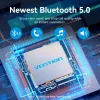Auto nabíjačka Vention 3-port USB (USB-C + 2× USB-A) 30W/18W/5W čierna