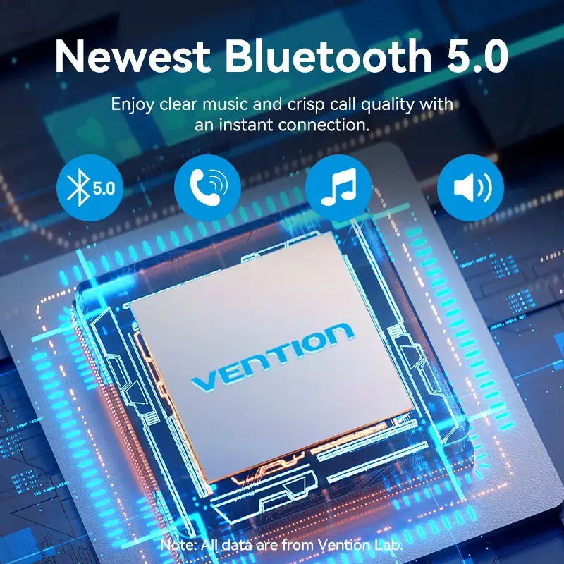 Auto nabíjačka Vention 3-port USB (USB-C + 2× USB-A) 30W/18W/5W čierna