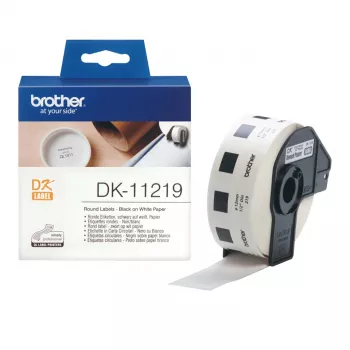 Brother DK-11219 tlačová etiketa biela