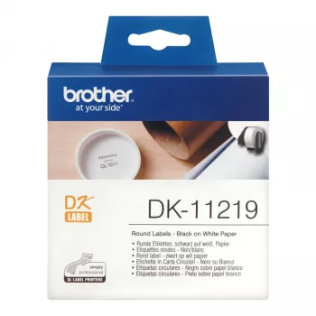 Brother DK-11219 tlačová etiketa biela