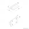Neomounts NSLS300SILVER vertikálny stojan na notebook, 11–17 palcov, max. 5 kg, hliník, nastavenie výšky 42 mm, nastavenie šírky 150 mm, nastavenie hĺbky 92 mm, strieborný