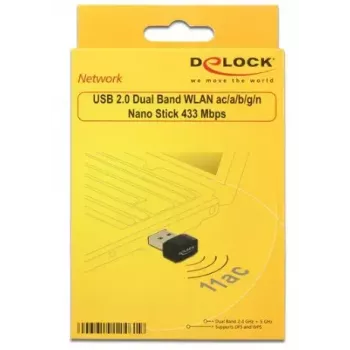 Sieťová karta DeLOCK 12461 WLAN 433 Mbit/s