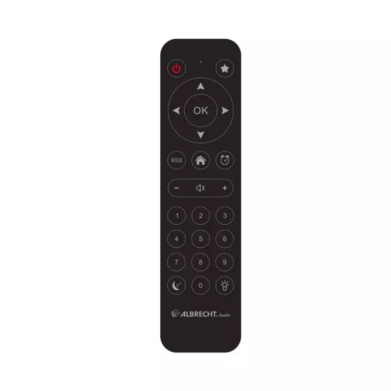 Albrecht DR 463 prenosné digitálne rádio sivá