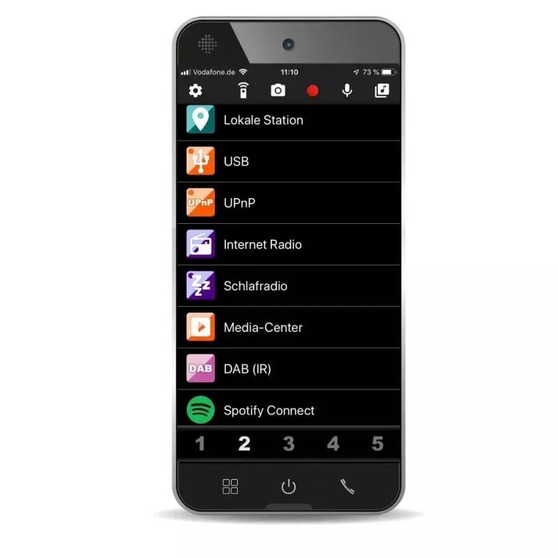 Albrecht DR 463 prenosné digitálne rádio sivá