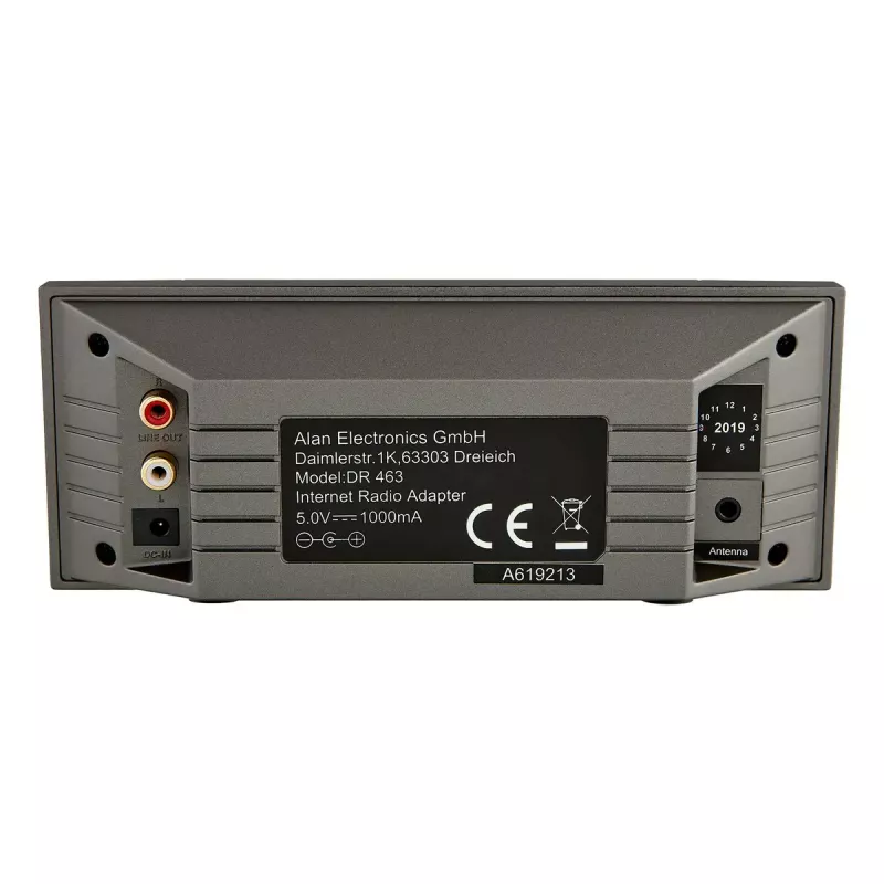 Albrecht DR 463 prenosné digitálne rádio sivá