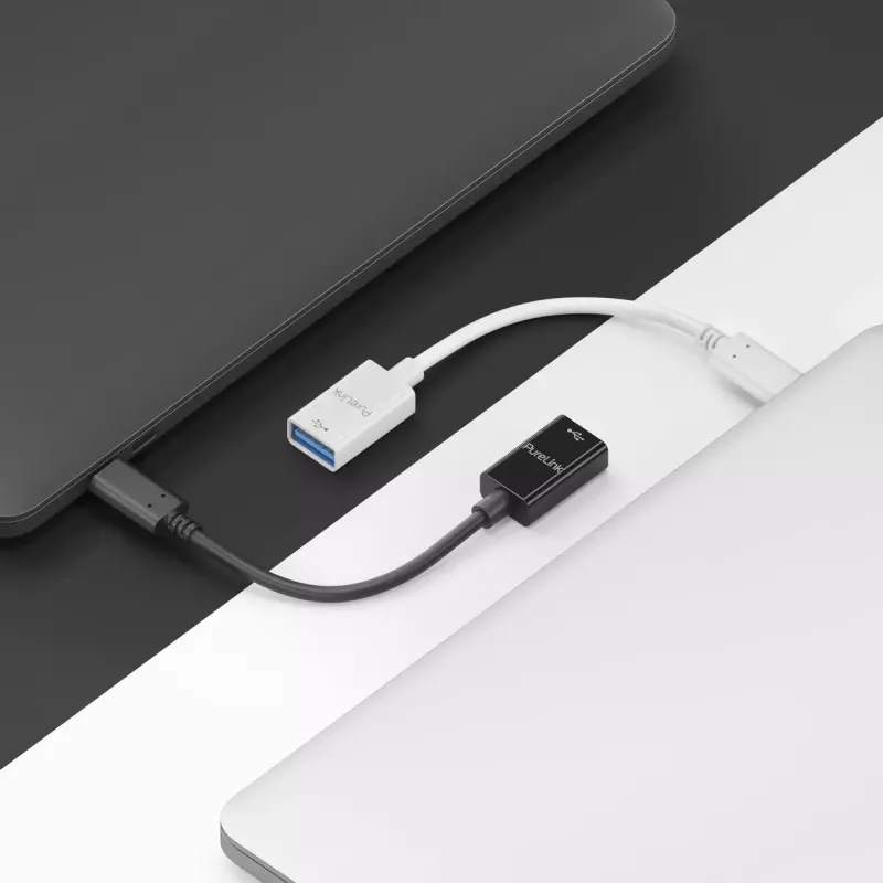 USB kábel PureLink IS231 0,1 m USB-C USB-A čierny