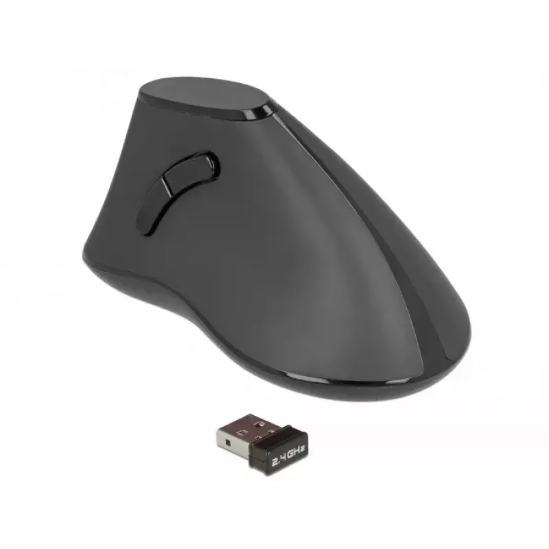 Myš Office DeLOCK 12622 pre pravákov RF Wireless optická 1000 DPI