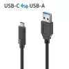 USB kábel PureLink IS2611-010 USB 3.2 Gen 2 1m USB-C USB-A čierny