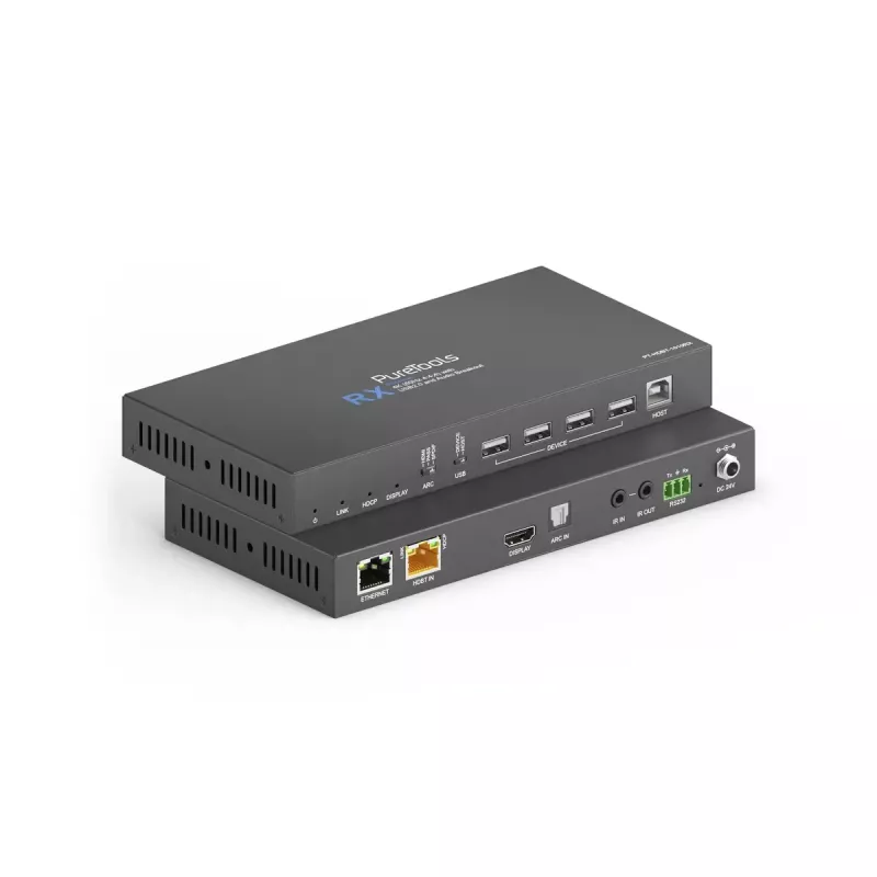 AV vysielač a prijímač PureTools PT-HDBT-1010 100m 18 Gbit/s