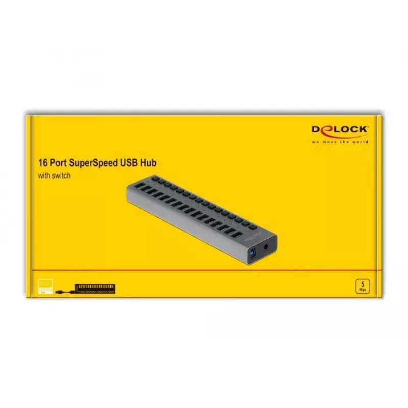 USB hub DeLOCK 63739