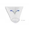 Opletená hadica DeLOCK 20808 5 m x 13 mm biela