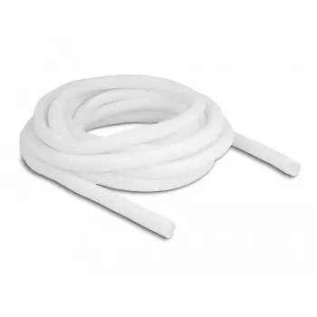 Opletená hadica DeLOCK 20808 5 m x 13 mm biela