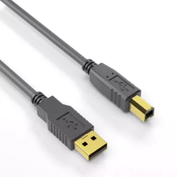 USB kábel PureLink DS2000-100 10 m USB 2.0 USB A USB B čierny