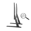PureLink PureMounts PM-TVS-02 podlahový stojan na TV pre ploché obrazovky 81-165 cm (32-65 palcov), oceľ, čierny