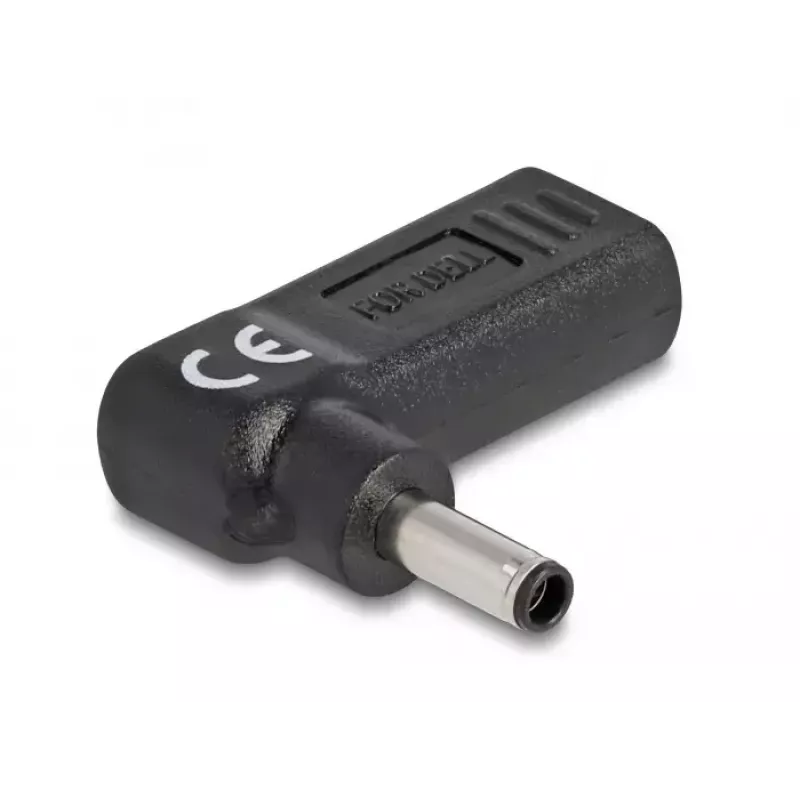 DeLOCK Adaptér USB Type-C samica na Dell 4,5 x 3,0 mm samec 90° zahnutý