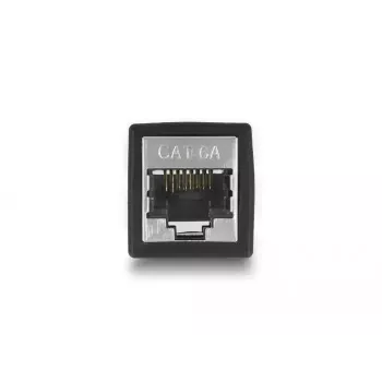 DeLOCK Adaptér RJ45 samica na RJ45 samica Cat.6A čierny