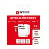 Napájací adaptér Skross 61663 univerzálny biely 100-250V 2,4A USB