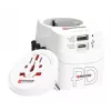 Napájací adaptér Skross 61663 univerzálny biely 100-250V 2,4A USB