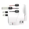 Napájací adaptér Skross 61663 univerzálny biely 100-250V 2,4A USB