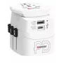 Napájací adaptér Skross 61663 univerzálny biely 100-250V 2,4A USB