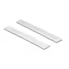DeLOCK suchý zips samolepiaci D 10 m x Š 20 mm biely