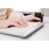 BakkerElkhuizen DXT 3 myš bezdrôtová, obojručná, optická, RF Wireless, 2400 DPI, čierna
