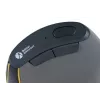 BakkerElkhuizen FastForward myš, pravácka, vertikálny dizajn, optická, RF Wireless + Bluetooth + USB Type-C, 500 DPI, sivá