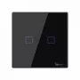 Dotykový vypínač Sonoff T3 EU TX WiFi RF 433 2-kanálový – nástenný smart vypínač, EU dotykový panel