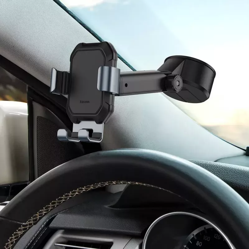 Aktívny držiak Baseus SUYL-TK01 mobilný telefón smartfón čierny