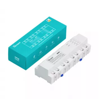 Inteligentný vypínač Sonoff SPM-4Relay 4-kanálový Wi‑Fi relé modul 4×20A