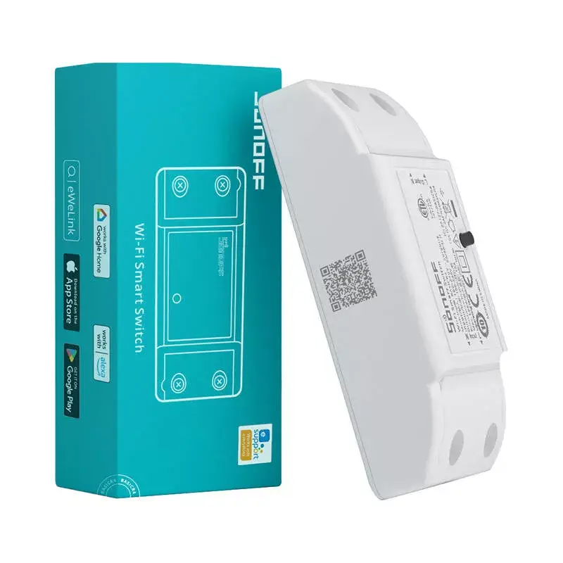 Smart vypínač Sonoff BASICR4 10A ESP32 — Wi‑Fi relé modul pre automatizáciu domu