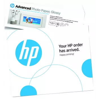 HP Advanced Photo Paper Glossy 65 lb 4 x 12 in. (101 x 305 mm) 10 listov