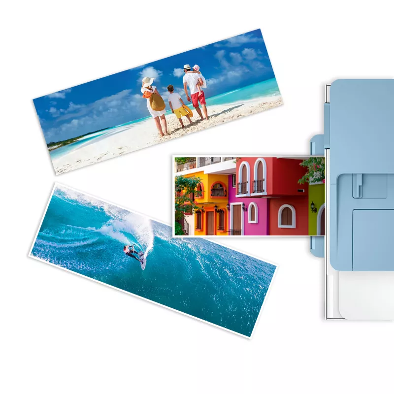 HP 49V51A Advanced fotopapier, lesklý, 4 x 12 palcov (102 x 305 mm), 250 g/m², 65 lb, 10,5 mil, 10 listov