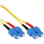 InLine sklenené duplexné vlákno SC/SC 9/125µm OS2 0,5m