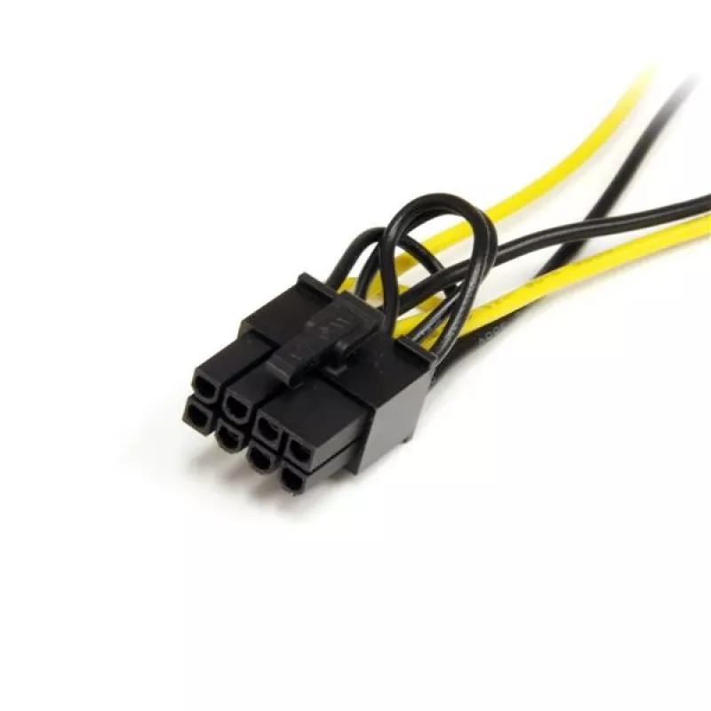 StarTech.com 15,2 cm SATA napájací na 8-pin PCI Express napájací kábel grafickej karty adaptér